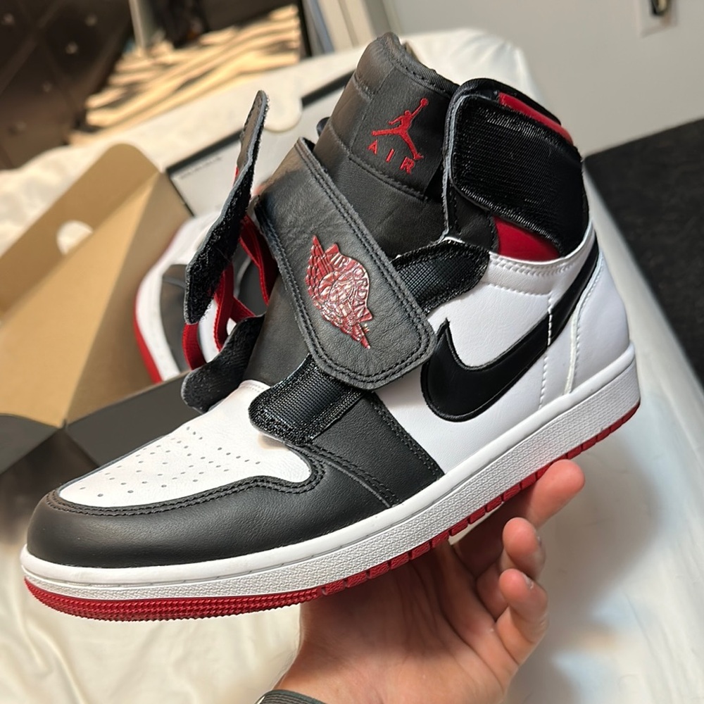 Nike Black and White Athletic Shoes with Iconic Design
